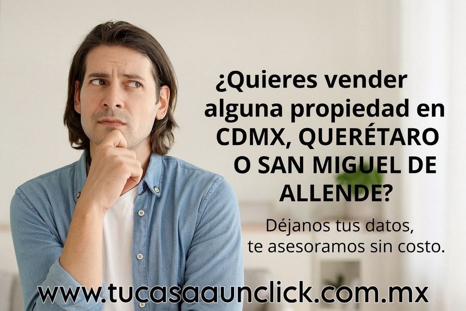 Quieres vender tu inmueble