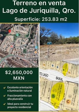 terreno en venta lago de juriquilla querétaro