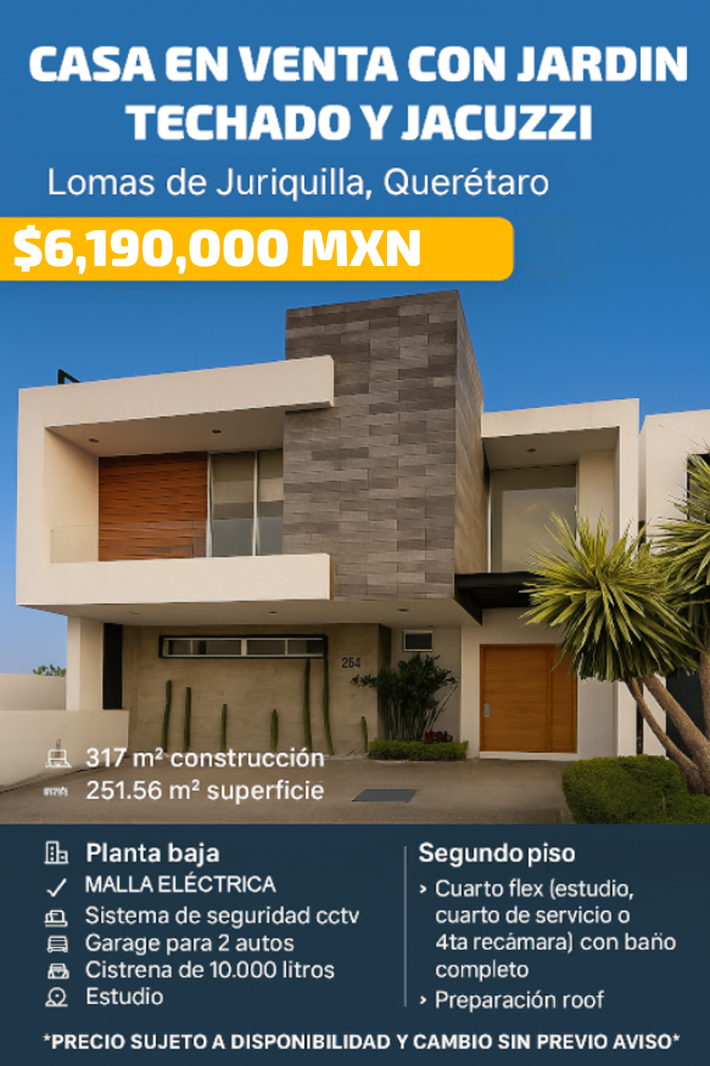 CASA EN VENTA LOMAS DE JURIQUILLA QUERÉTARO